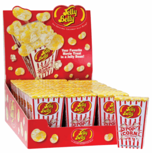 Jelly Belly Buttered Popcorn Jelly Beans Box 1.75oz 24ct